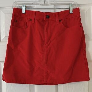 Gap Corduroy Mini Skirt